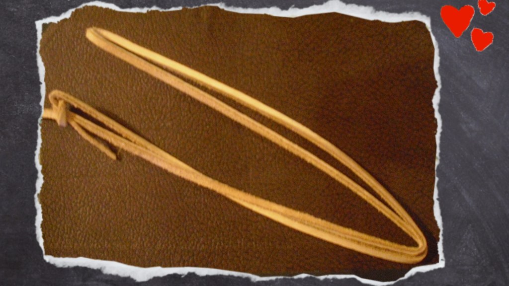 Lederseile sind eine sichere Alternative zu Seilen aus Bast oder Hanf