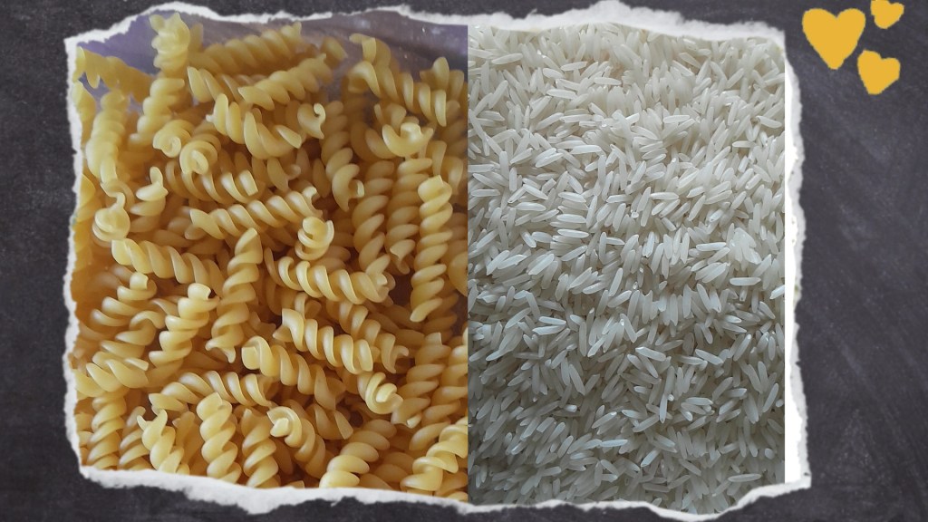 Wellensittiche mögen Nudeln und Reis