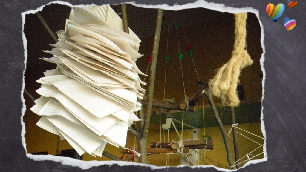 Kostengünstige Alternative zu teurem Schredderspielzeug: Pappteller