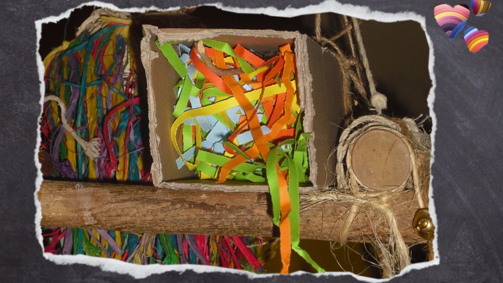 Spielzeug für Wellensittiche lässt sich auch selber basteln